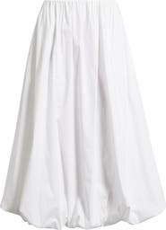 Open Edit Bubble Midi Skirt