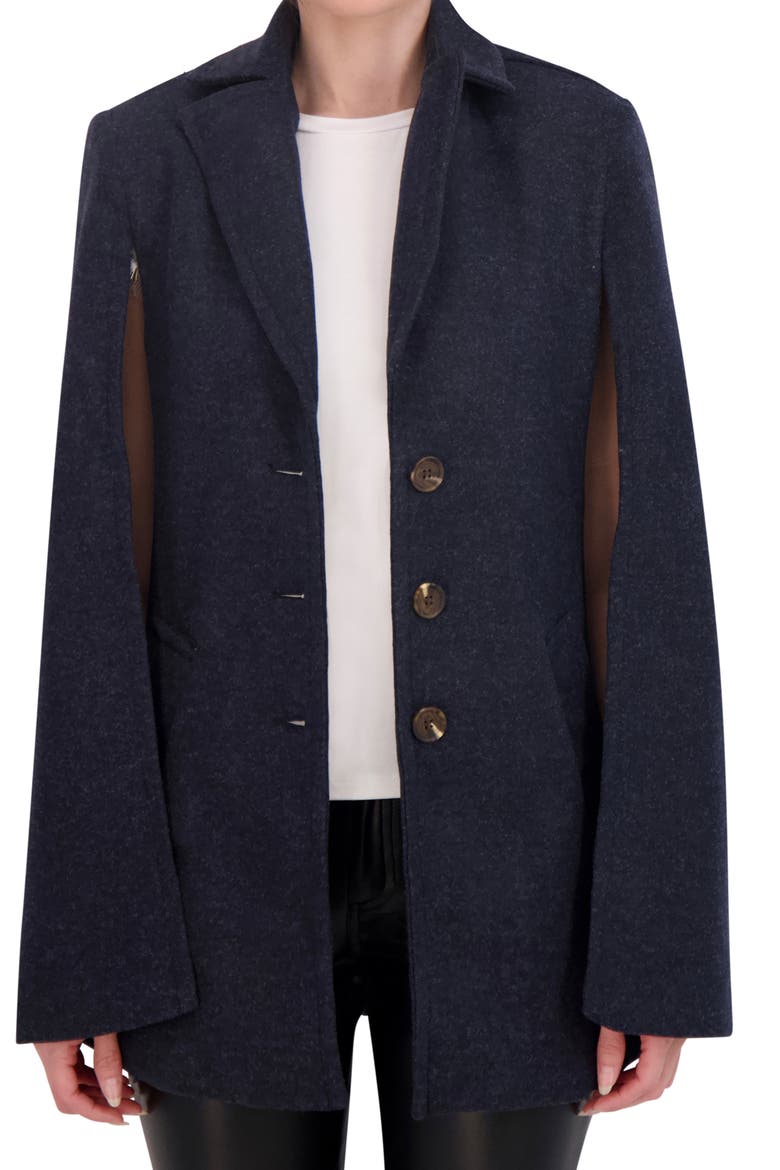 Cape Jacket, Main, color, MIDNIGHT NAVY