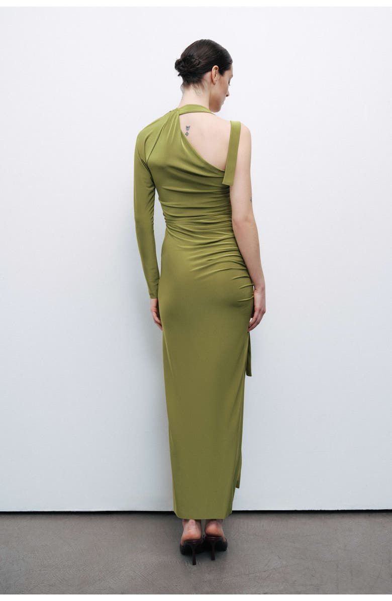 Nocturne One Sleeve Maxi Dress, Alternate, color, 