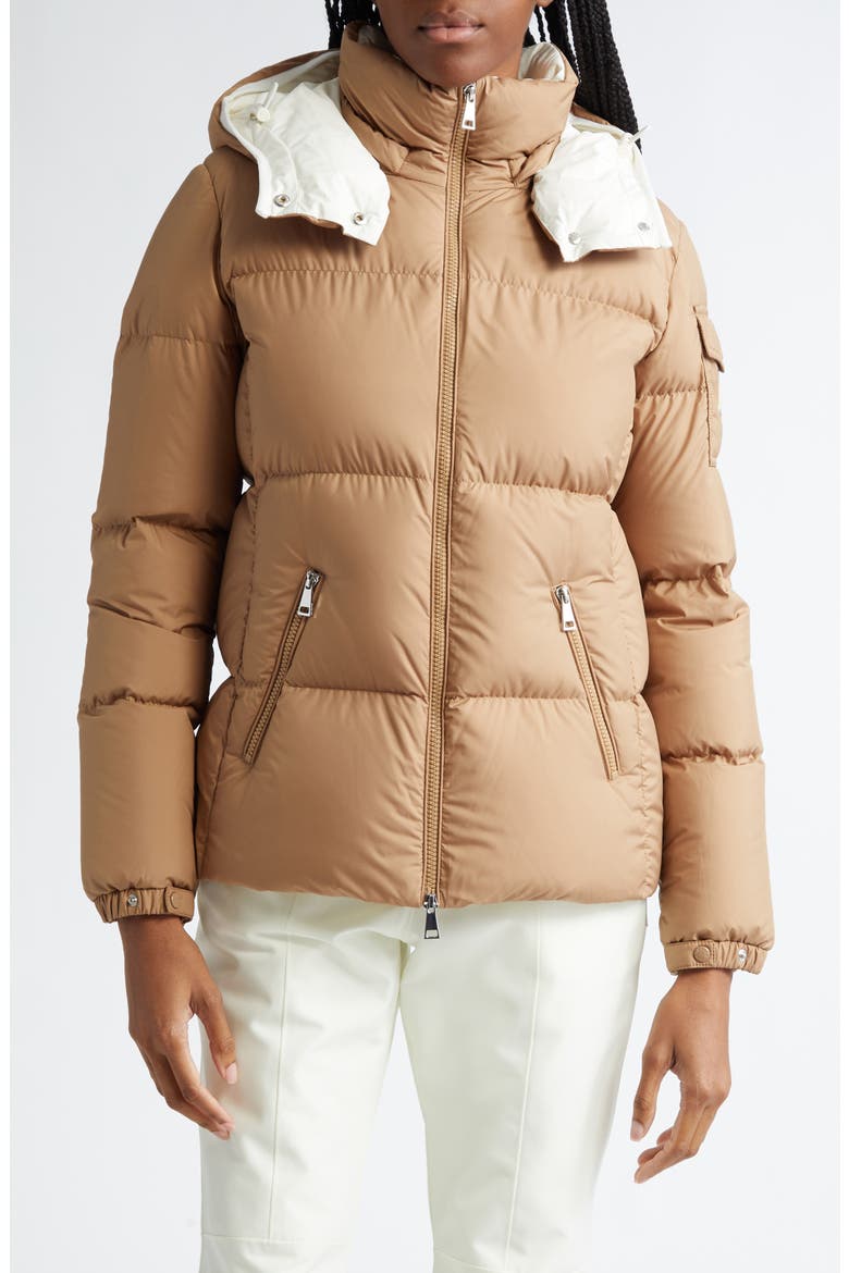 Fourmines Down Puffer Jacket, Main, color, LIGHT BEIGE