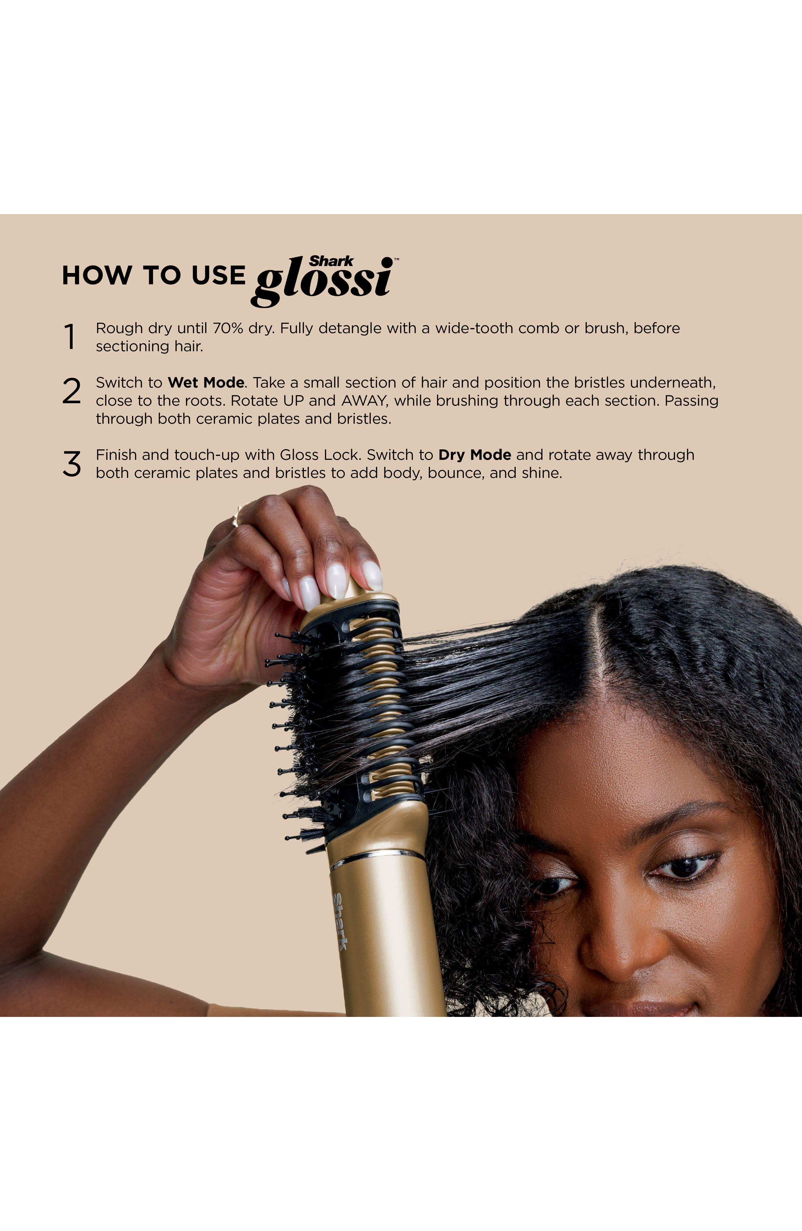 SHARK BEAUTY
Shark Glam™ Ceramic & Powerful Air Styling & drying system Shark Glam™ Ceramic & Powerful Air Styling & Drying System  main image 2