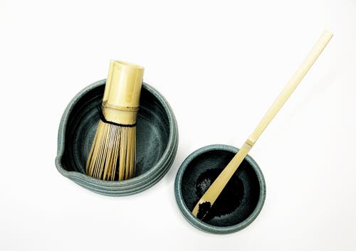 Mikkarbo Hunny Matcha Bowls In Green
