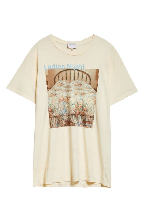 Collina Strada Oversize Organic Cotton Graphic T-shirt In Purple