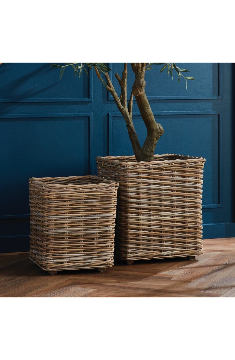 Napa Home & Garden Harrison Planters, Set of 2, Alternate, color, Beige