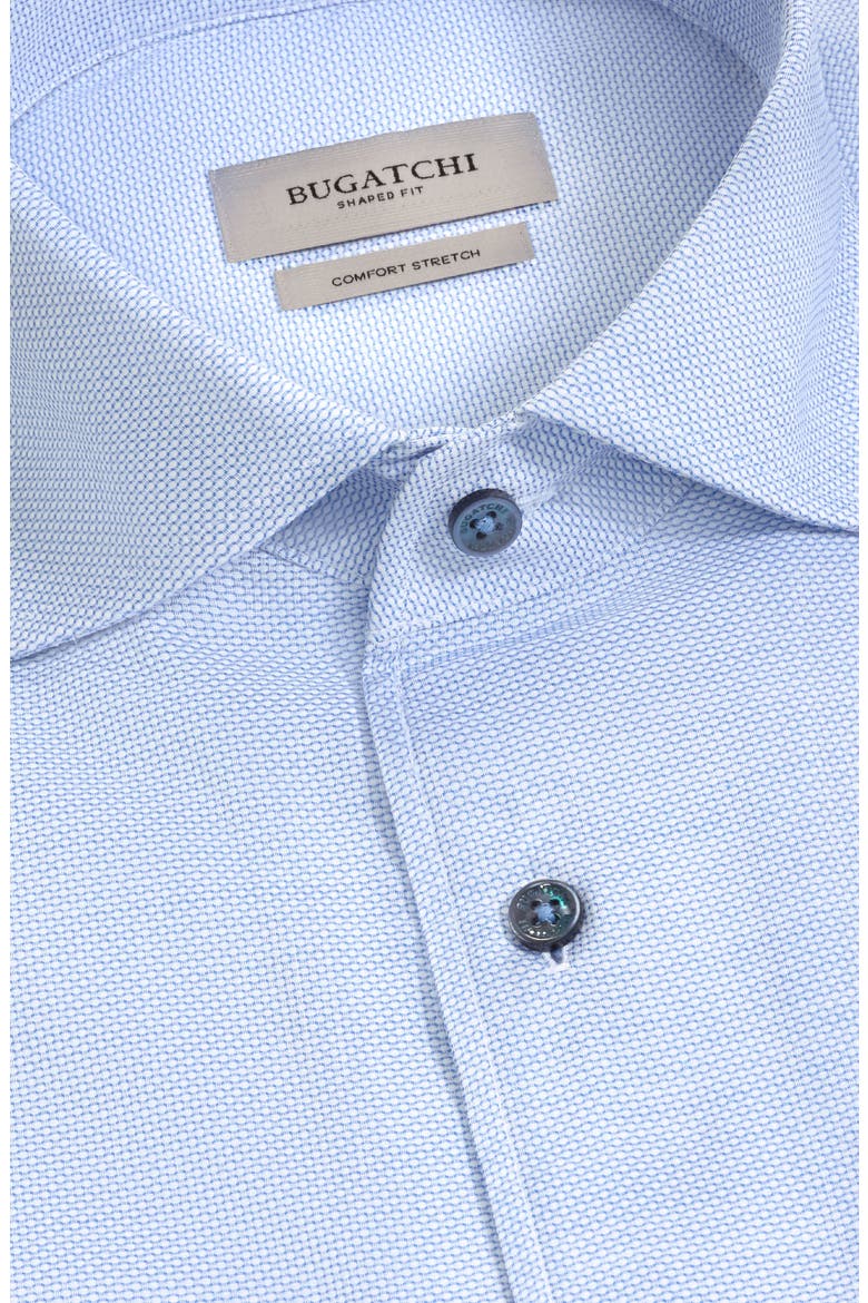 Alvin Shaped Long Sleeve Shirt, Alternate, color, CLASSIC BLUE