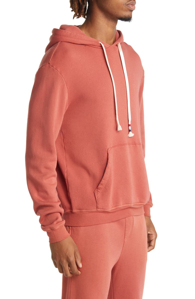 Sol Angeles Waves Fleece Hoodie, Alternate, color, Cayenne
