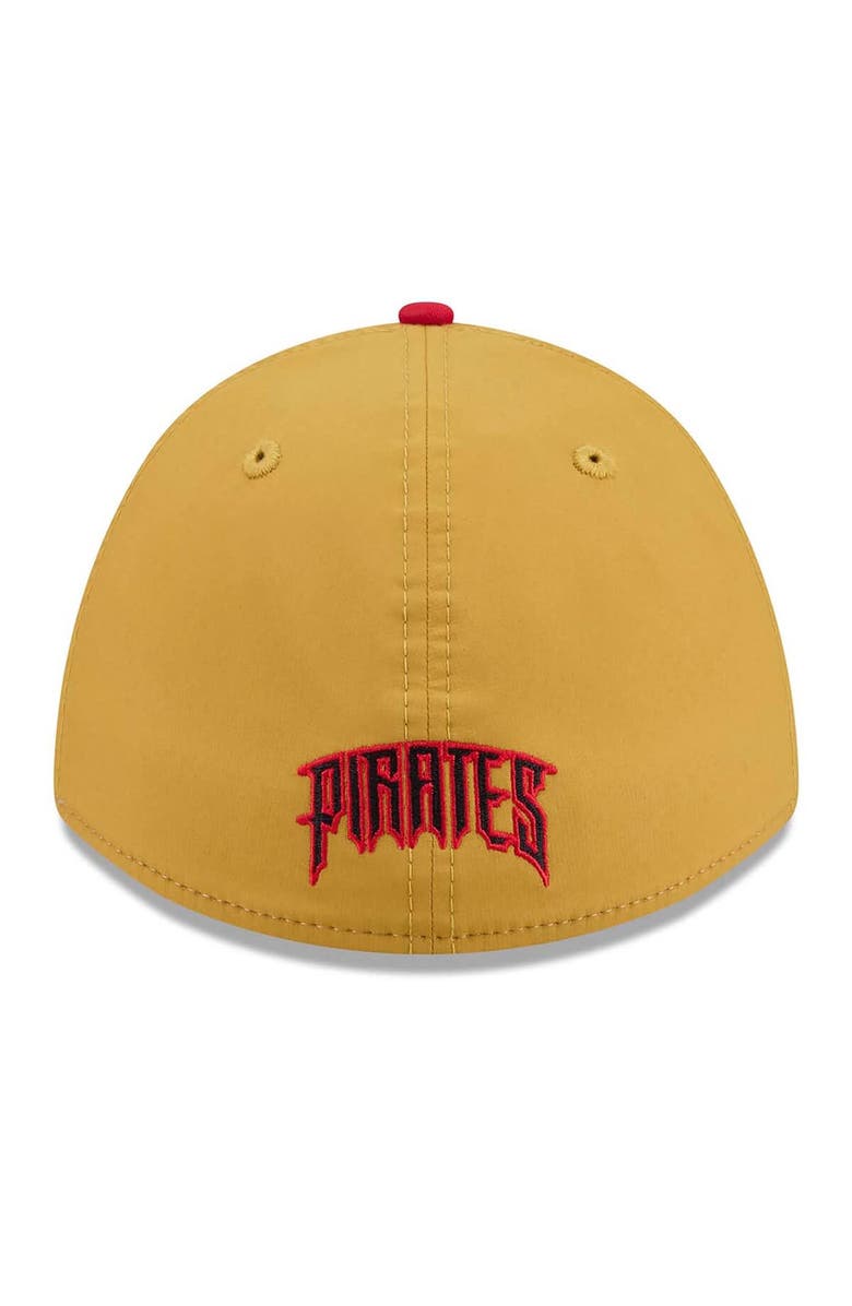 New Era Men's New Era Black/Red Pittsburgh Pirates 2026 City Connect M-Crown A-Frame 39THIRTY Flex Hat, Alternate, color, Black