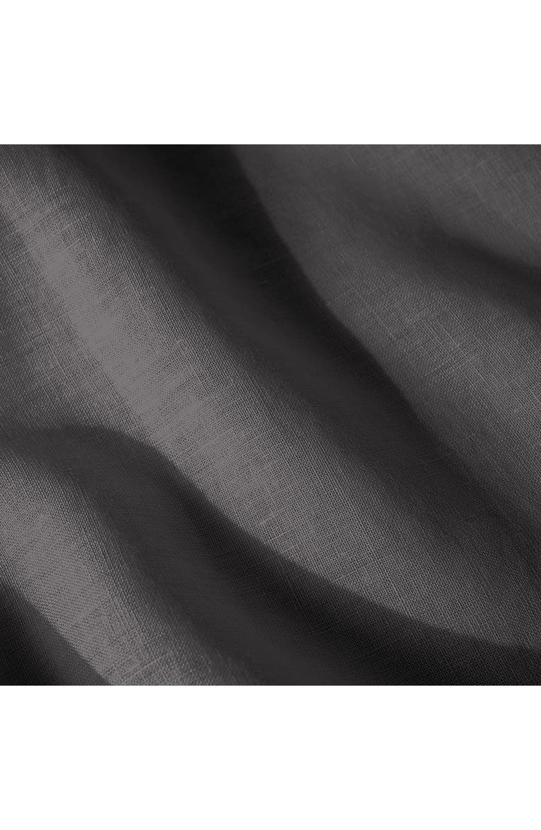 Bare Home 100% European Linen Duvet Cover and Sham Set, Alternate, color, Grey