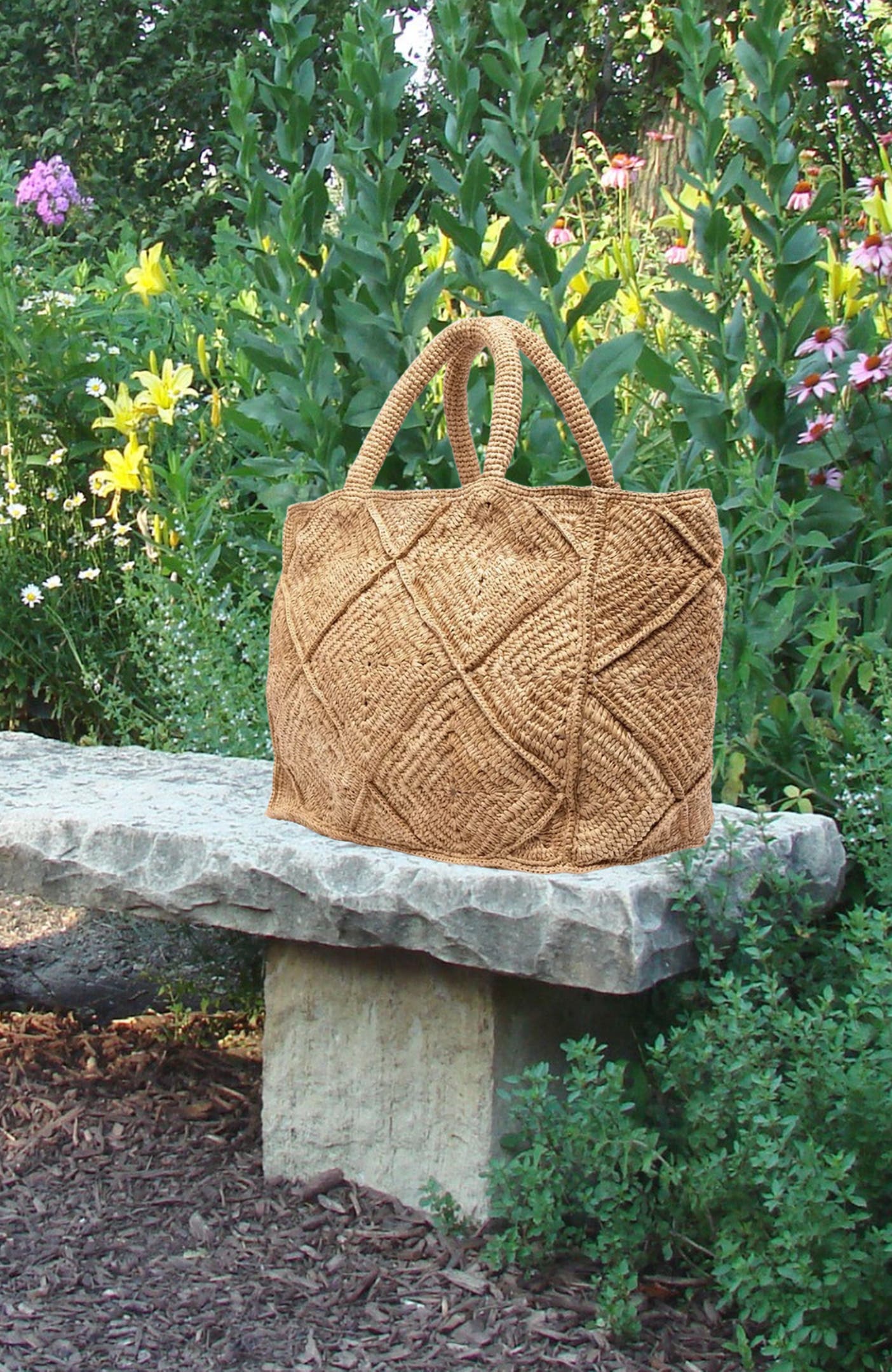 Zanatany Concepts Nico Raffia Tote Bag, Alternate, color, Beige