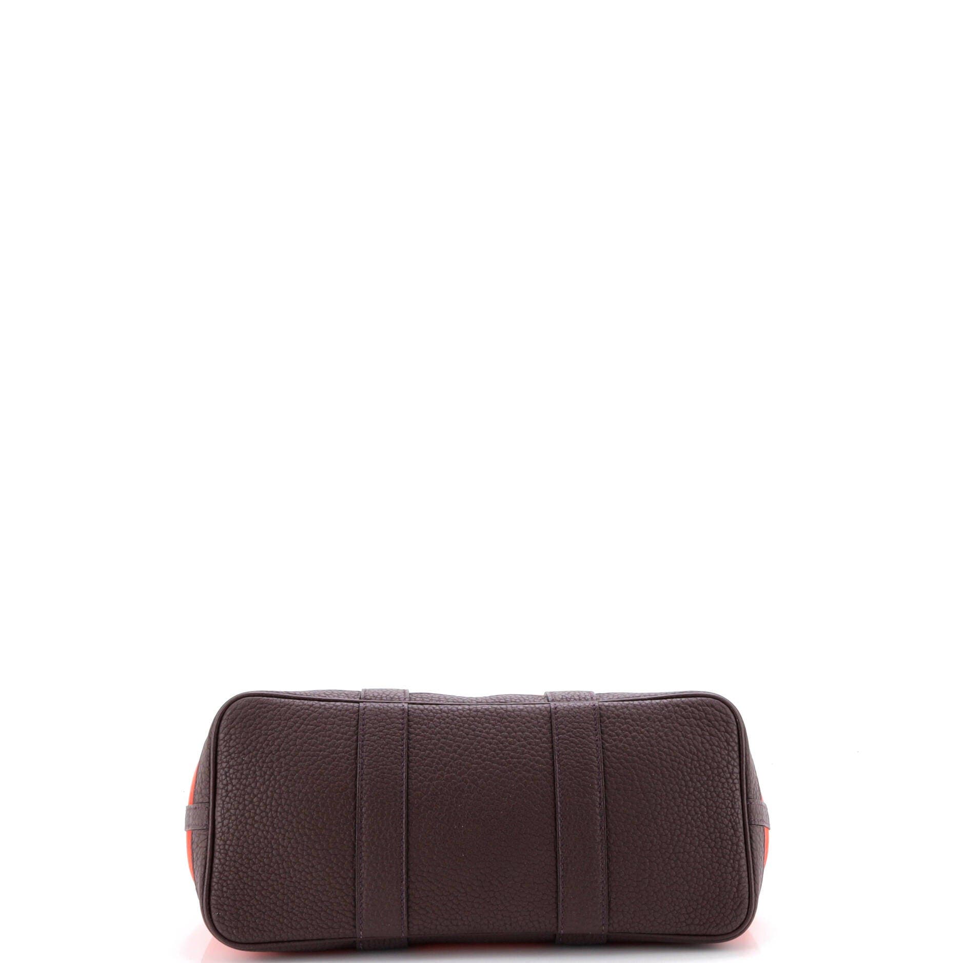 Pre-Owned Hermes Garden Party Tote Toile and Leather 30, Alternate, color, 