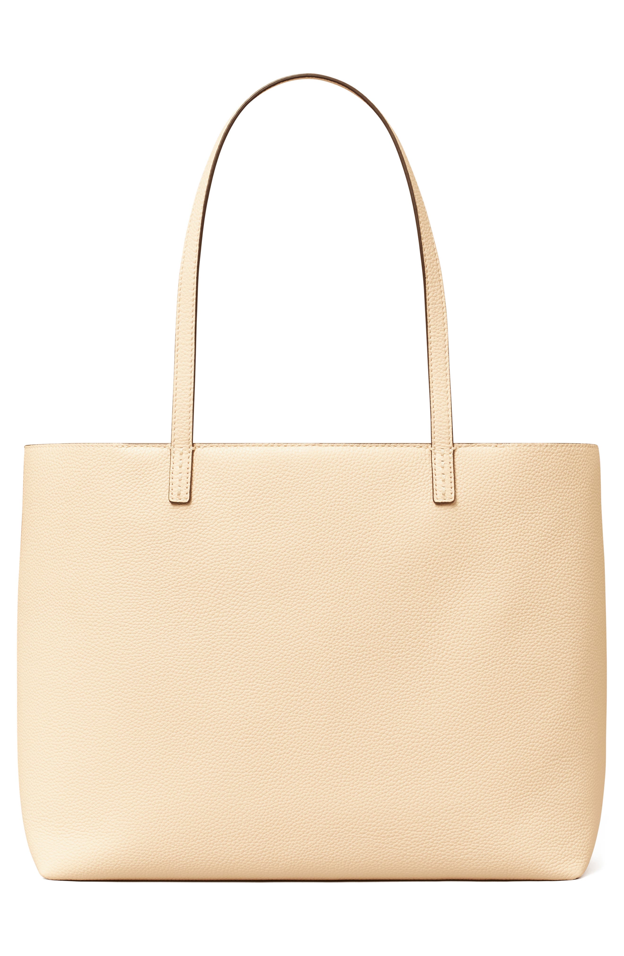 McGraw Leather Tote, Alternate, color, BRIE