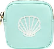 Stoney Clover Lane Mini Embroidered Nylon Pouch