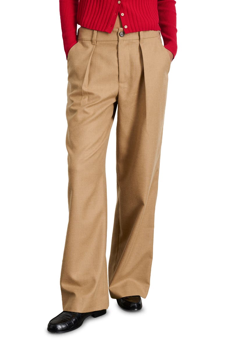 Soho Wide Leg Pants, Main, color, CAMEL