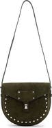 AllSaints Miro Suede Saddle Bag