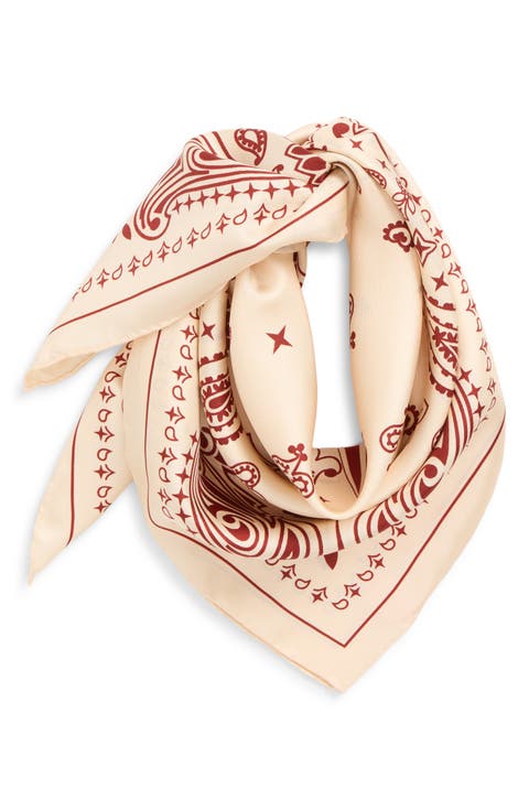 Paisley Silk Bandana