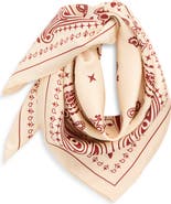 Lost Pattern Paisley Silk Bandana