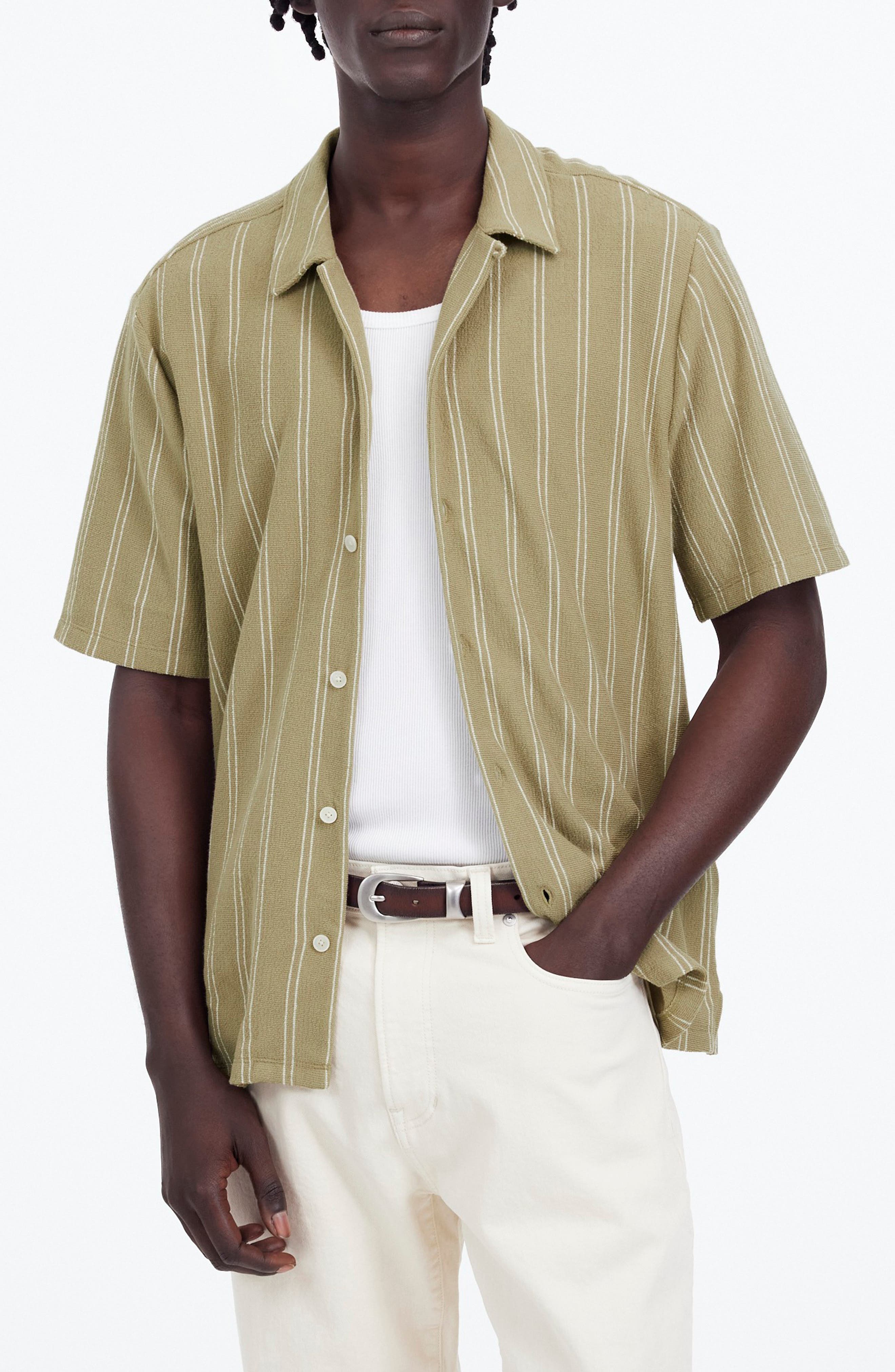 Madewell Textured Camp Shirt