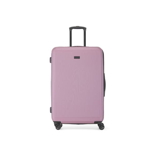 Bugatti Singapore Hardside Check-in Large Luggage With Expansion In Orchid