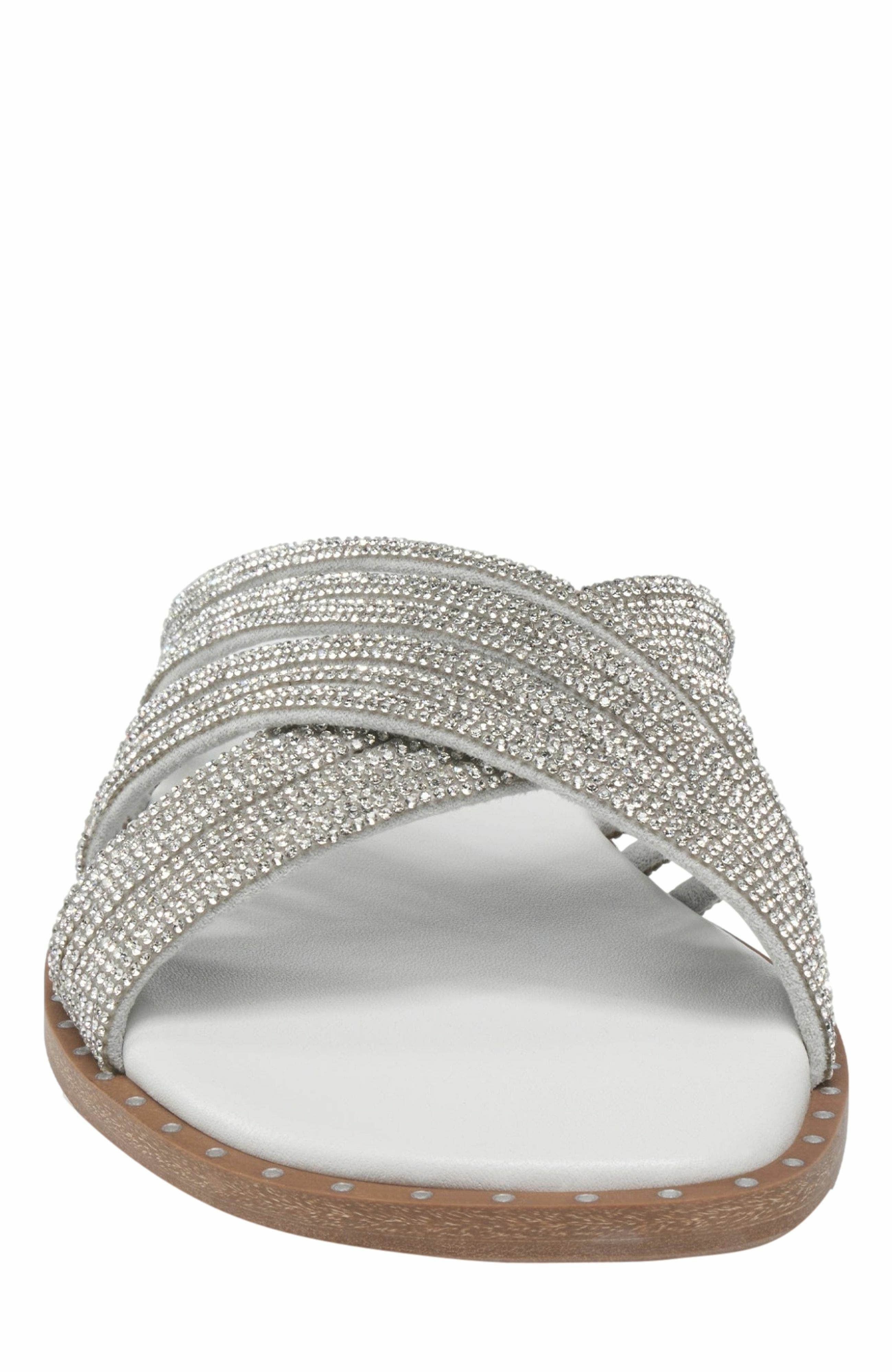 Grace Footwear Murano Sandal, Alternate, color, Silver