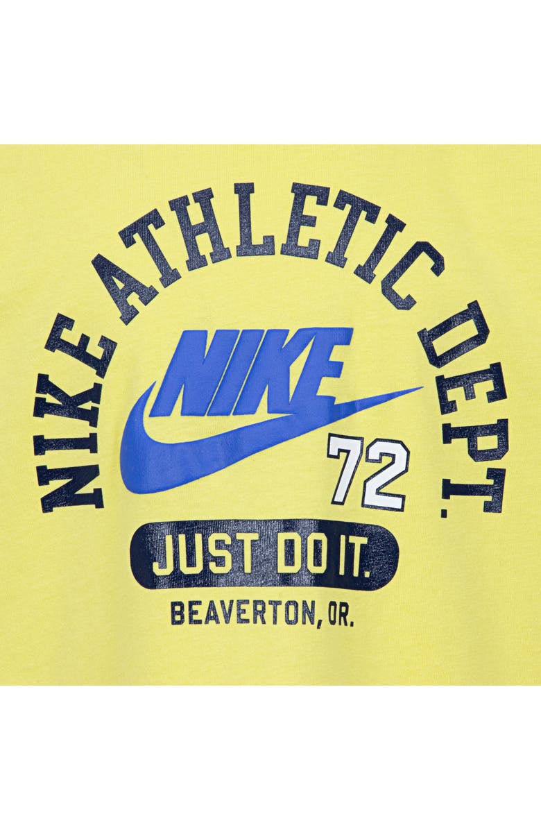 Nike Kids' P.E. Class Graphic T-Shirt, Alternate, color, Bright Citron