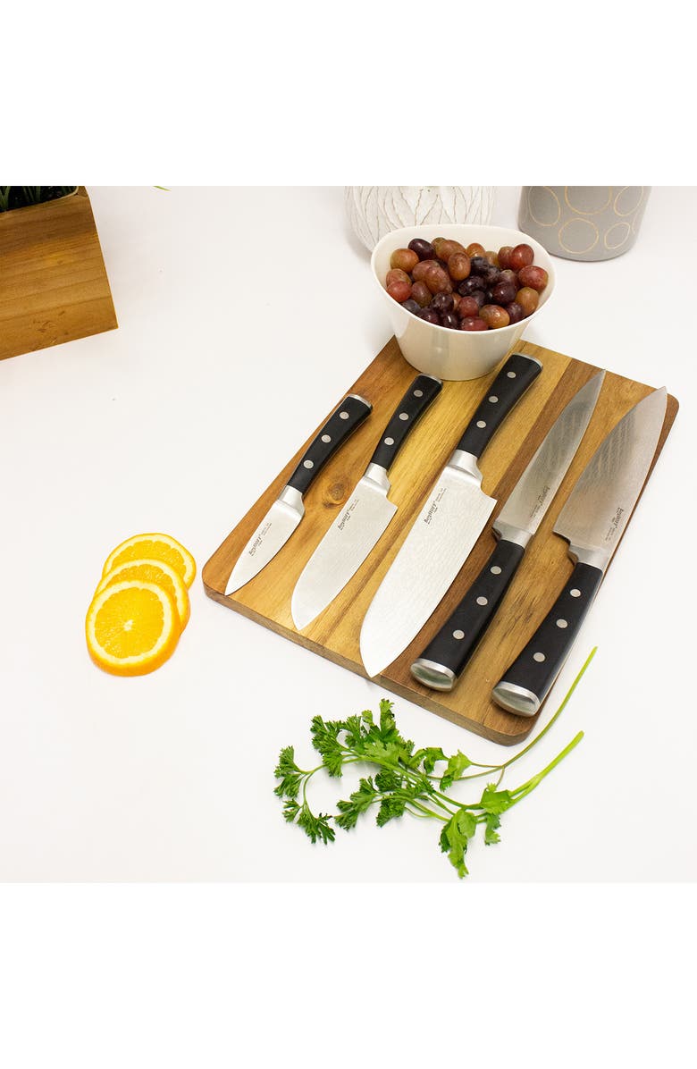 BergHOFF INTERNATIONAL Antigua 5-Piece Cutlery Set, Alternate, color, Black/ Silver