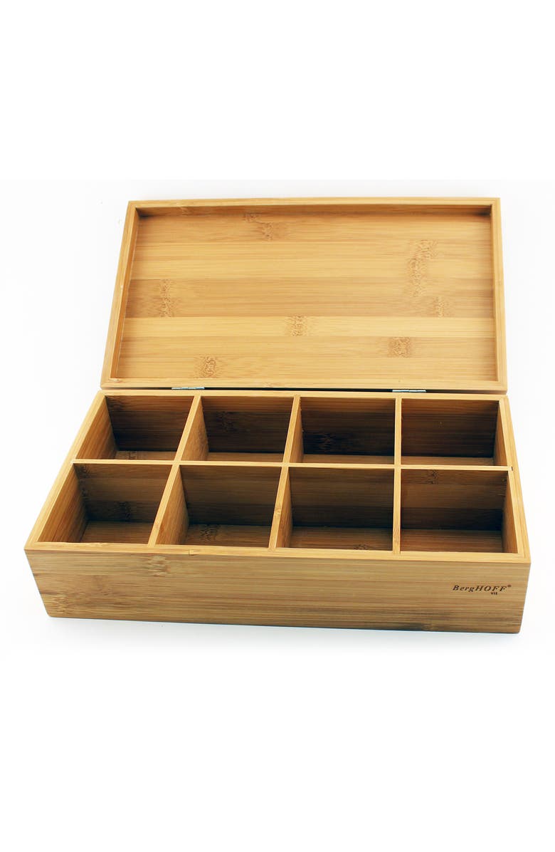 BergHOFF 12 Bamboo Tea Box, Alternate, color, Natural