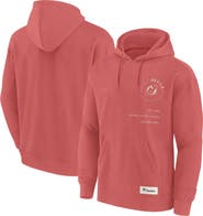 FANATICS Men's Fanatics Red New Jersey Devils Future Ground Info Pullover Hoodie