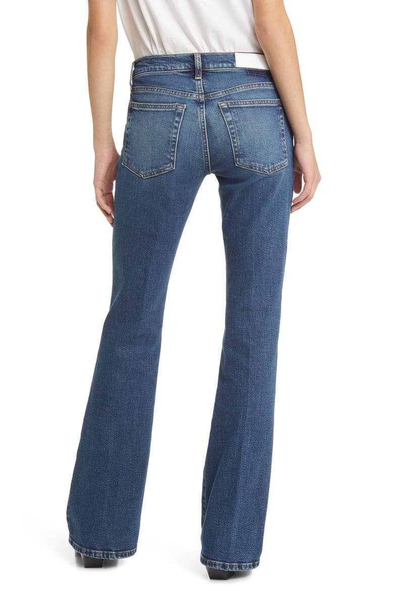 Baby Bootcut Jeans, Alternate, color, AZZURRO