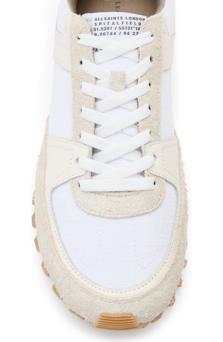 AllSaints Viggo Sneaker, Alternate, color, Chalk White