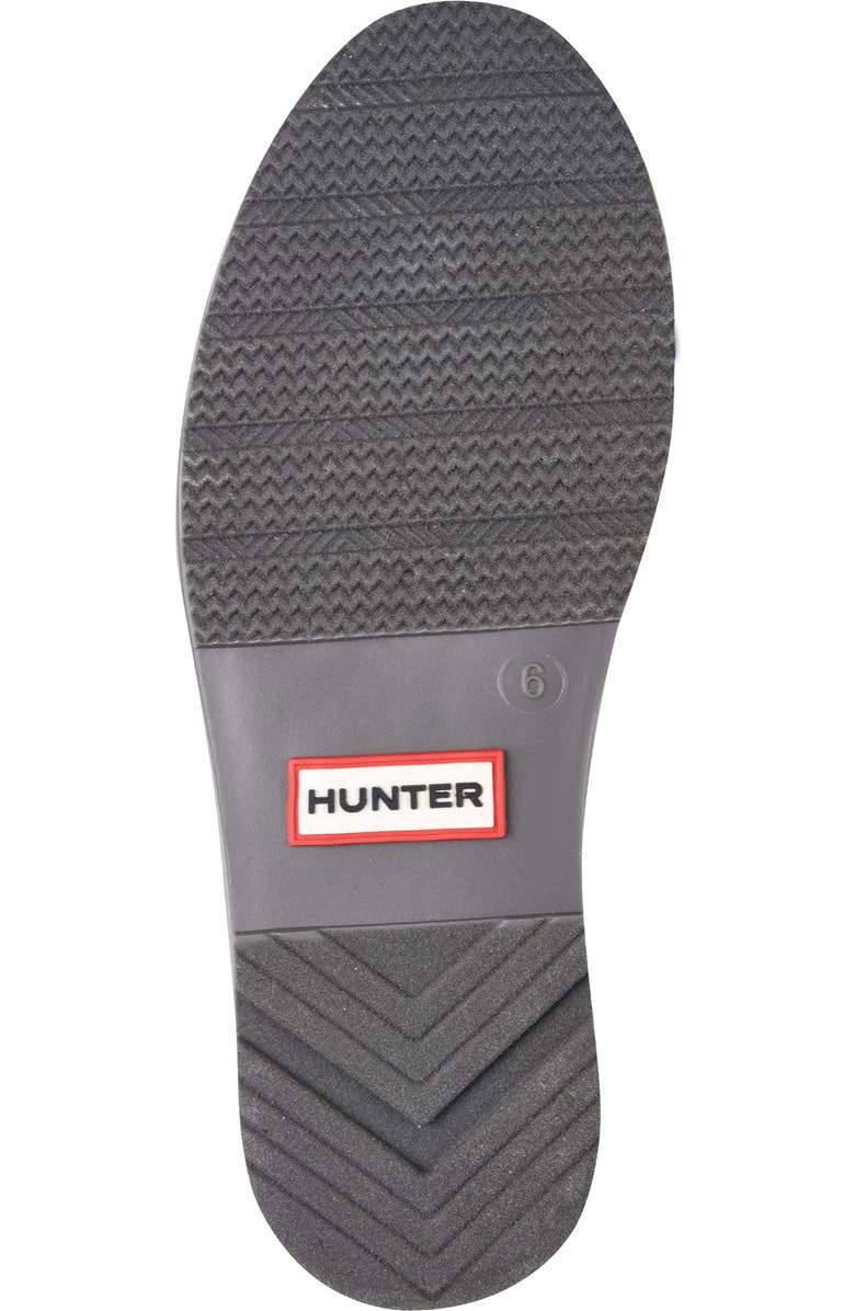 Hunter Tabitha Chelsea Waterproof Rain Boot, Alternate, color, Dark Gray