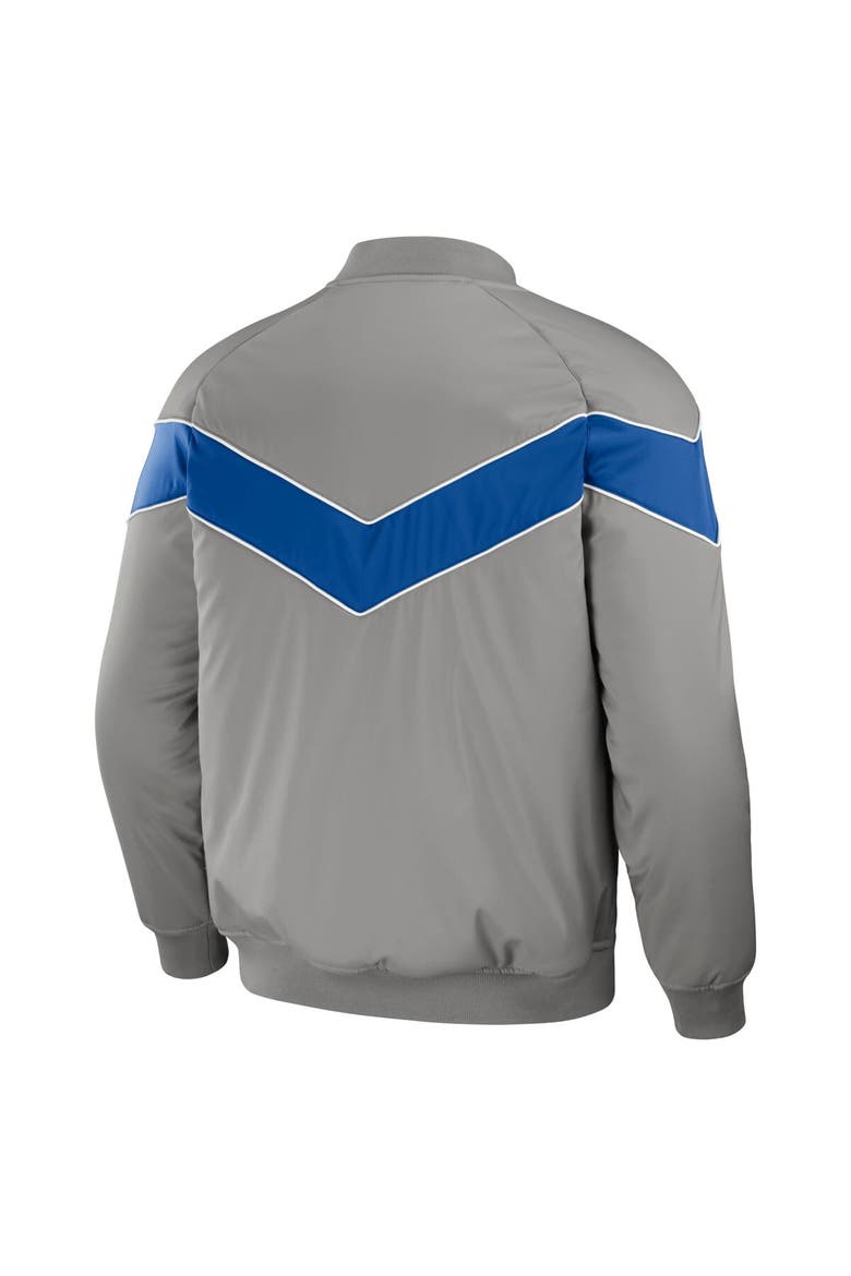Men's Darius Rucker Collection by Fanatics Gray New York Mets Baseball Raglan Full-Snap Jacket, Alternate, color, Gray