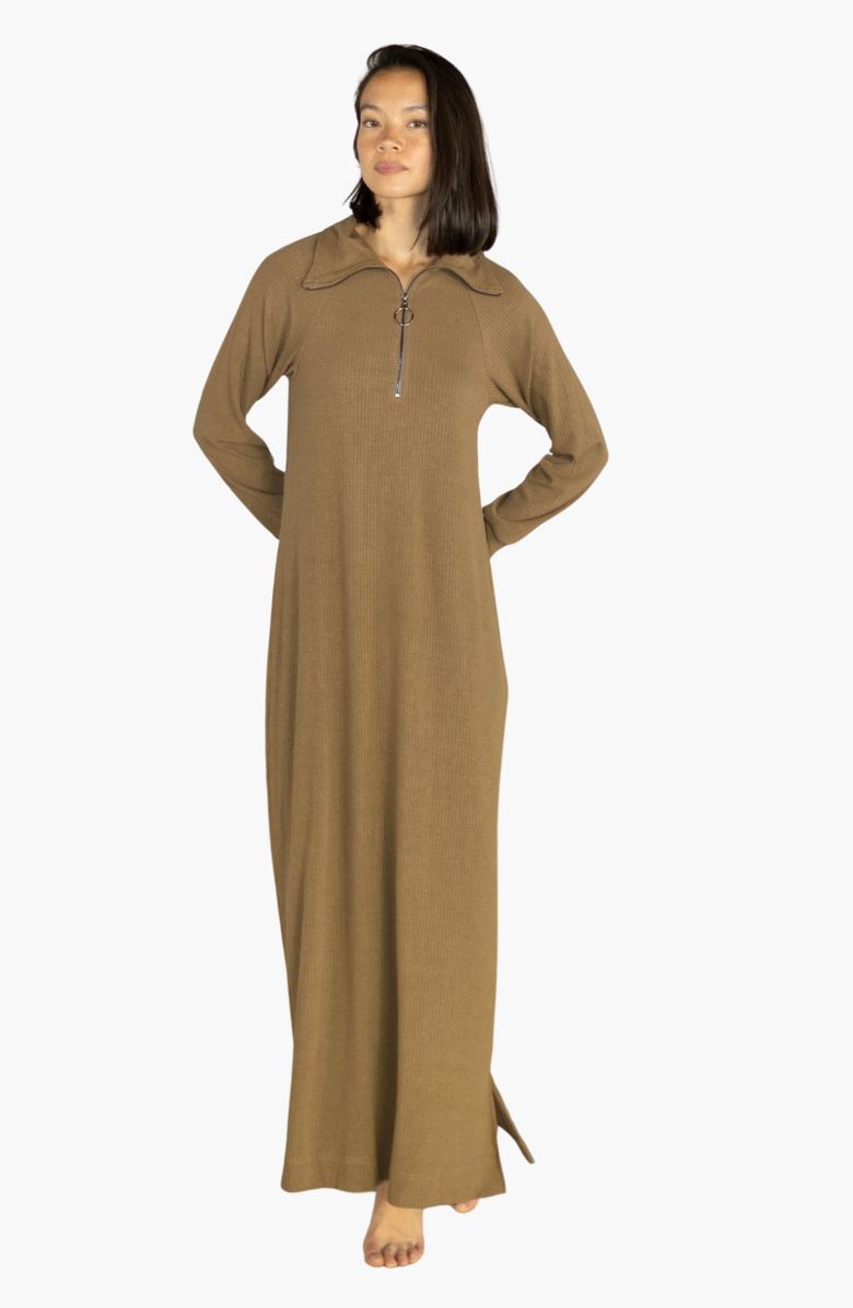 By Tess Collection Harper Dress, Main, color, Olive