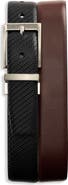 Synrgy by DXL Big & Tall Reversible Basketweave Belt