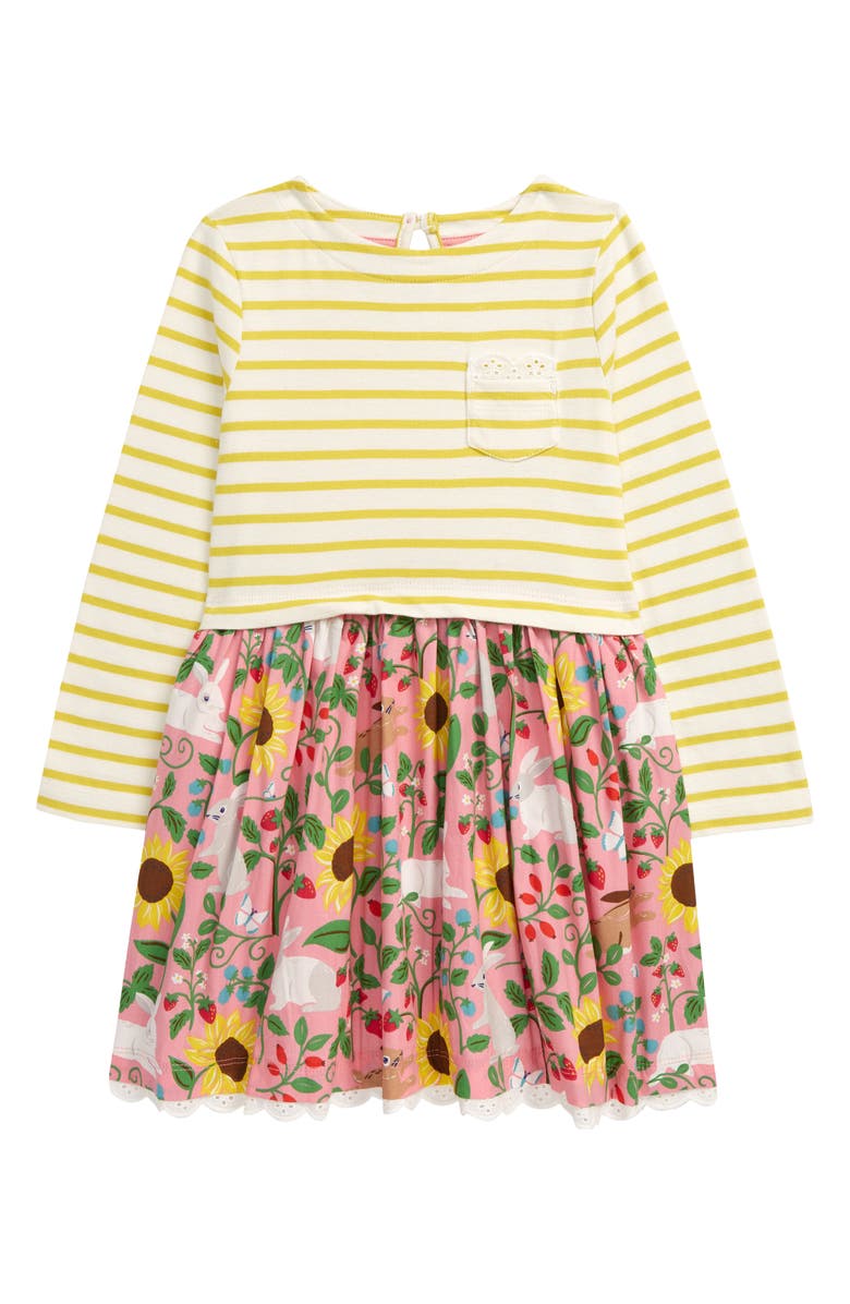 Mini Boden Kids' Hotchpotch Dress, Main, color,