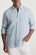34 Heritage Linen Button-Up Shirt