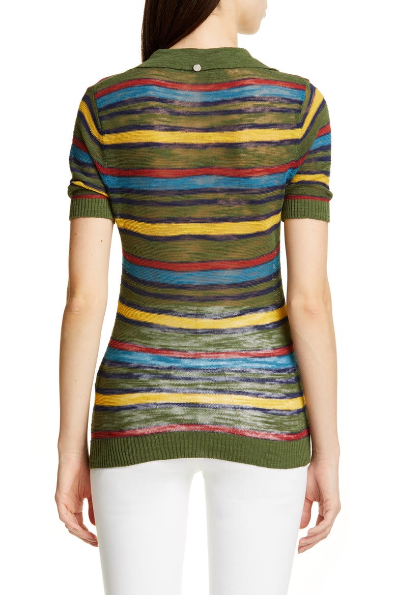 Ray Stripe Polo, Alternate, color, MULTICOLOR