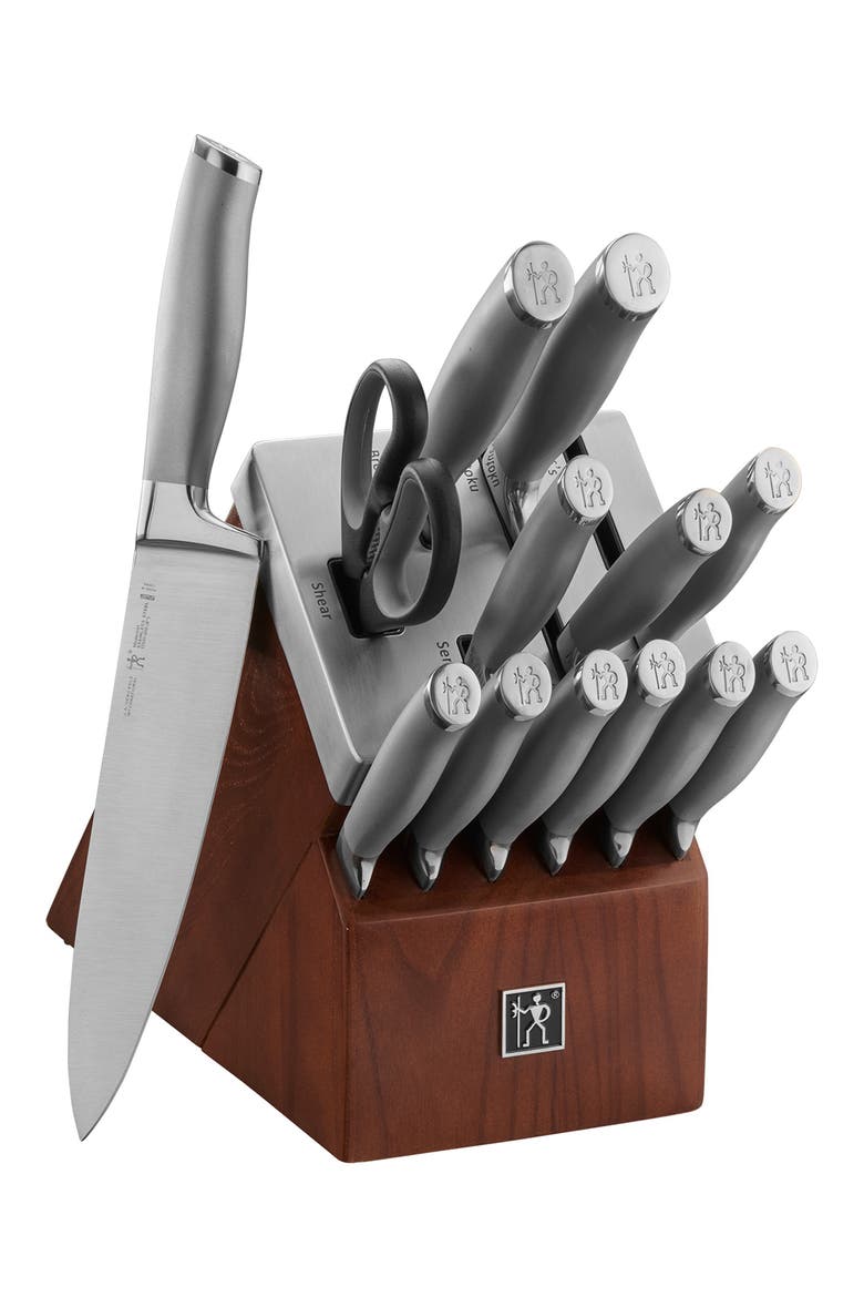 MODERNIST 14-PC SS KNIFE SET, Alternate, color, STAINLESS STEEL