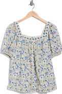 MAX STUDIO Puff Sleeve Top