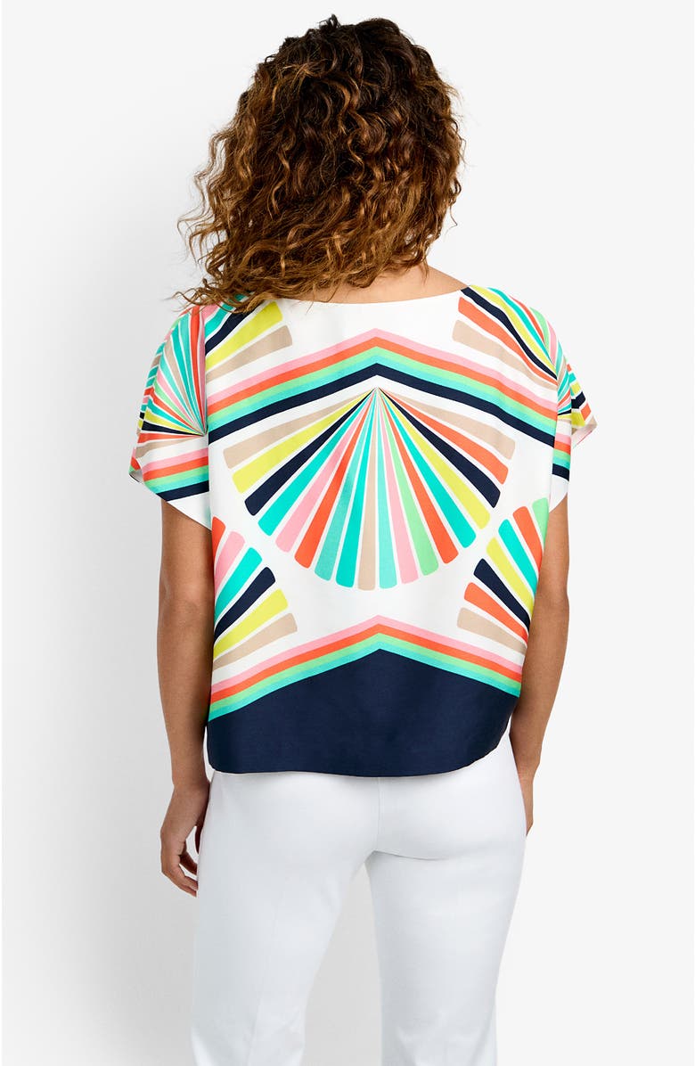 Trina Turk Breezy Top, Alternate, color, Coppelia