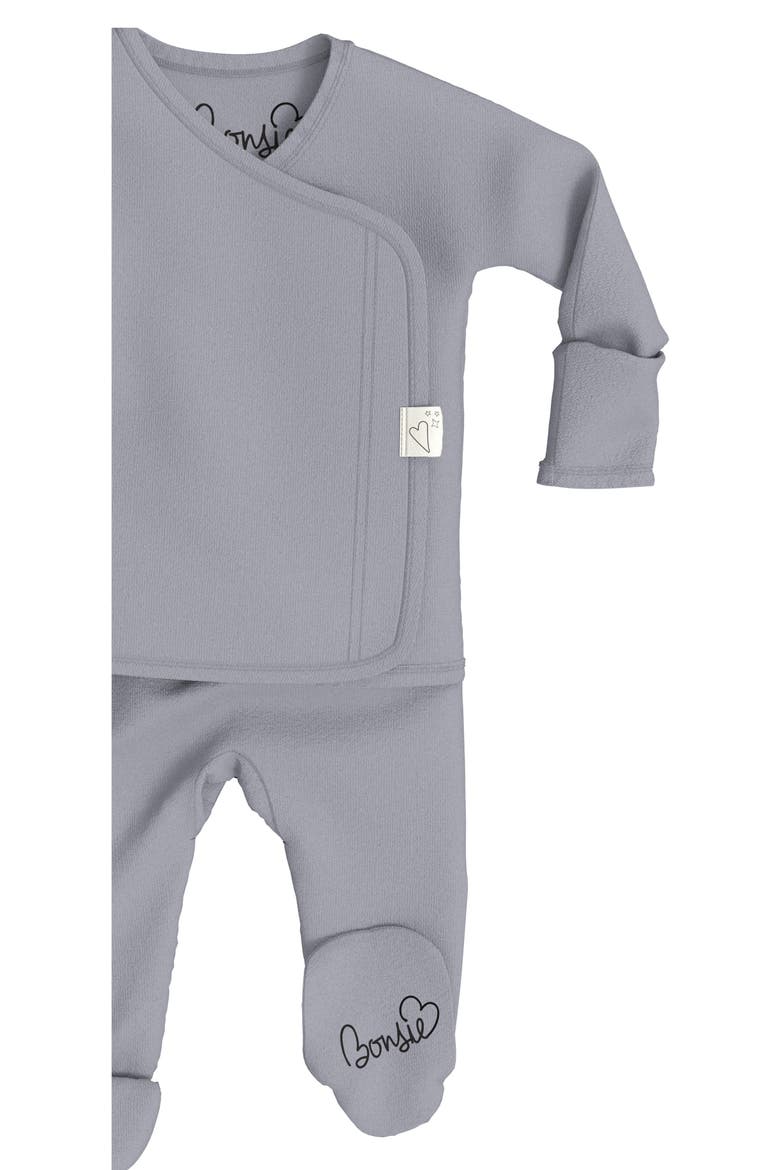 Skin to Skin Girl or Boy Footie, Alternate, color, FOG