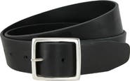CrookhornDavis Men's Douglas NoHo Center Bar Pull Up Casual Leather Jean Belt