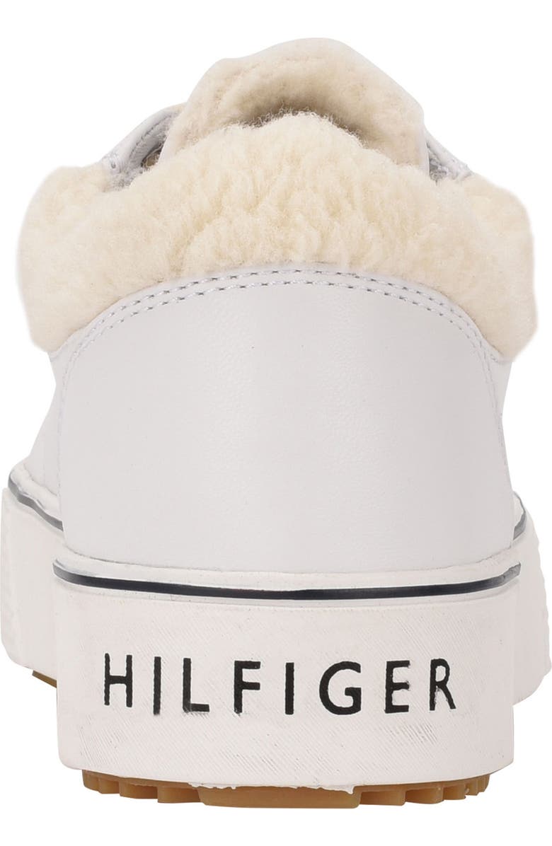 Tommy Hilfiger Saveri Faux Shearling Trim Platform Sneaker, Alternate, color,