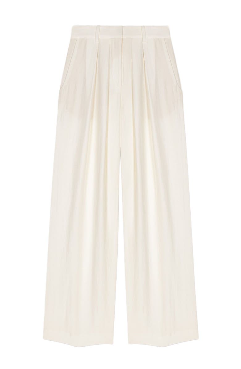maje Wide-leg suit trousers, Alternate, color, 