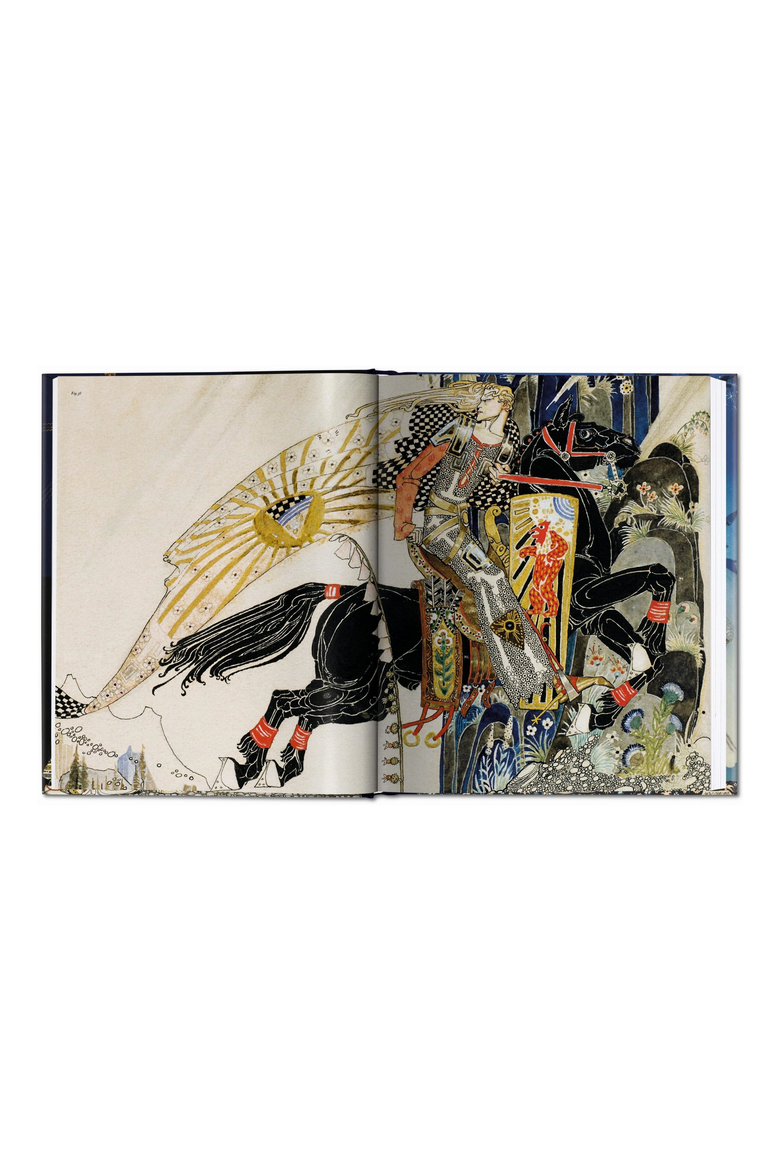 Kay Nielsen East of the Sun and West of the Moon Book, Alternate, color, Midnight Blue
