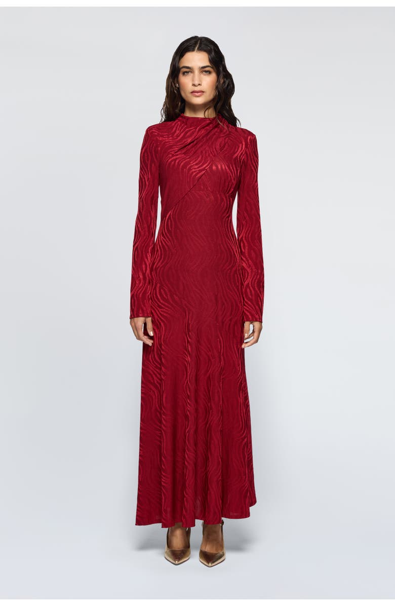 Daska Draco Dress, Main, color, Burgundy