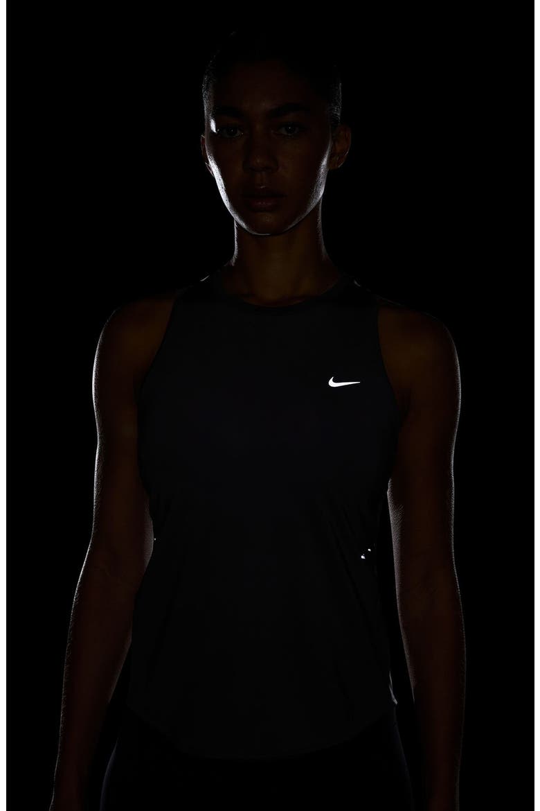 Swift Dri-FIT Running Tank Top, Alternate, color, THUNDER GREY/ REFLECTIVE SILV