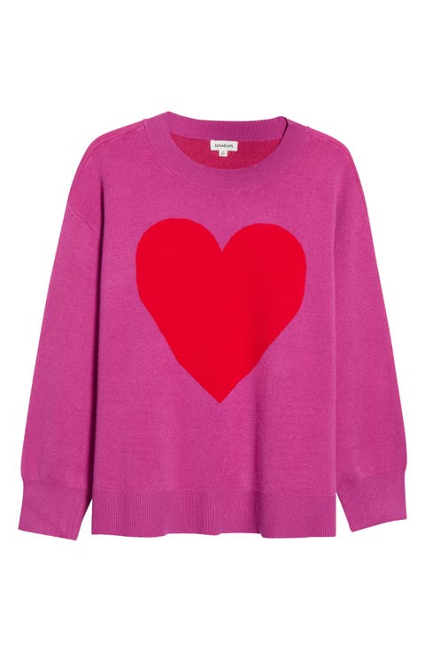 Lumia Heart Pullover Sweater