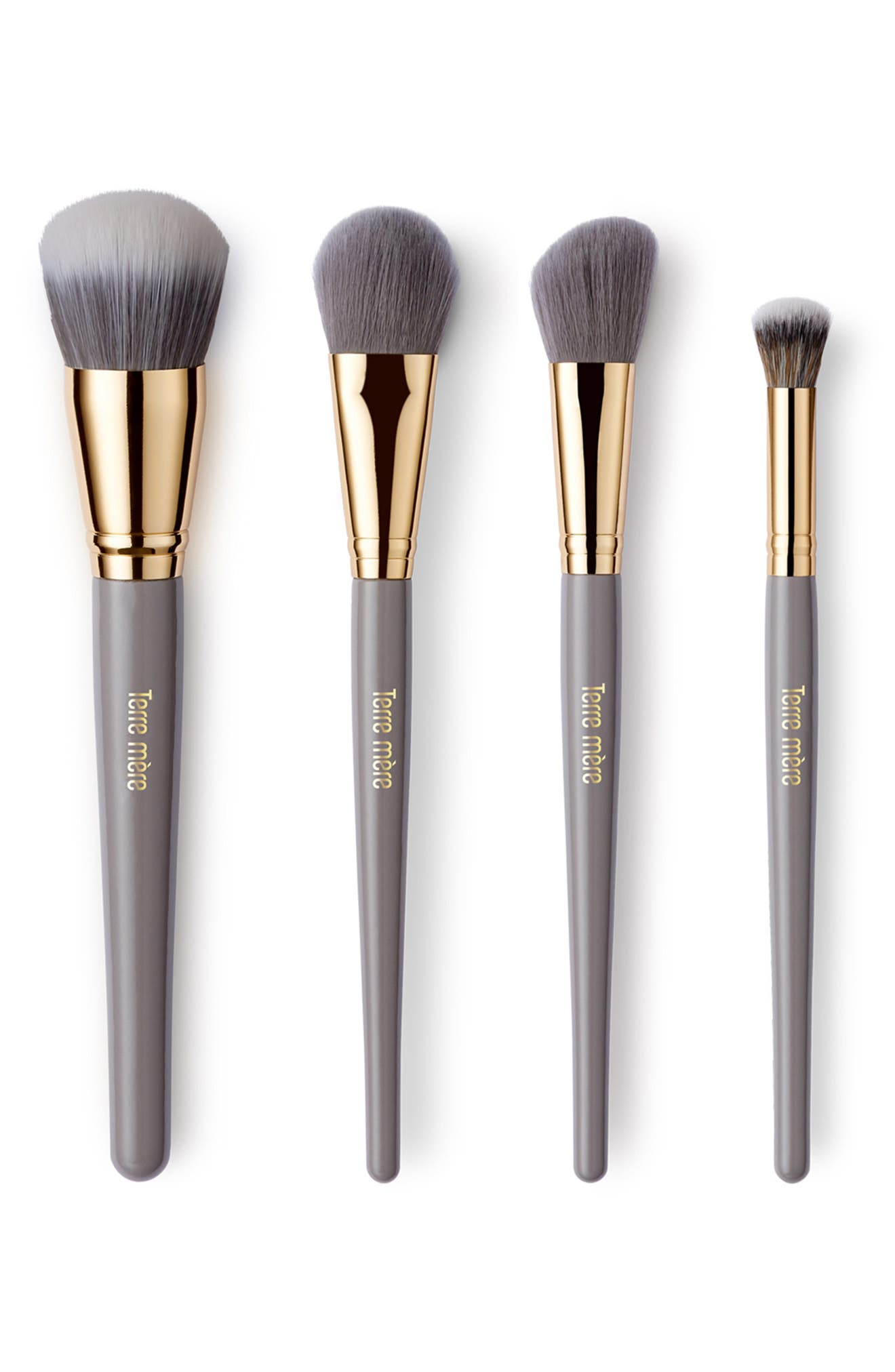 TERRE MERE Travel Essential Brush 4-Piece Set