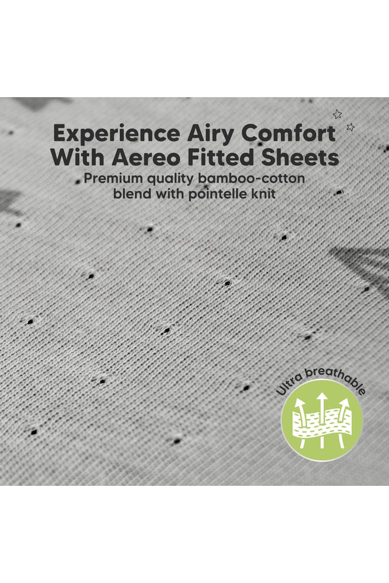 2-Pack Aereo Fitted Crib Sheets, Alternate, color, Rose