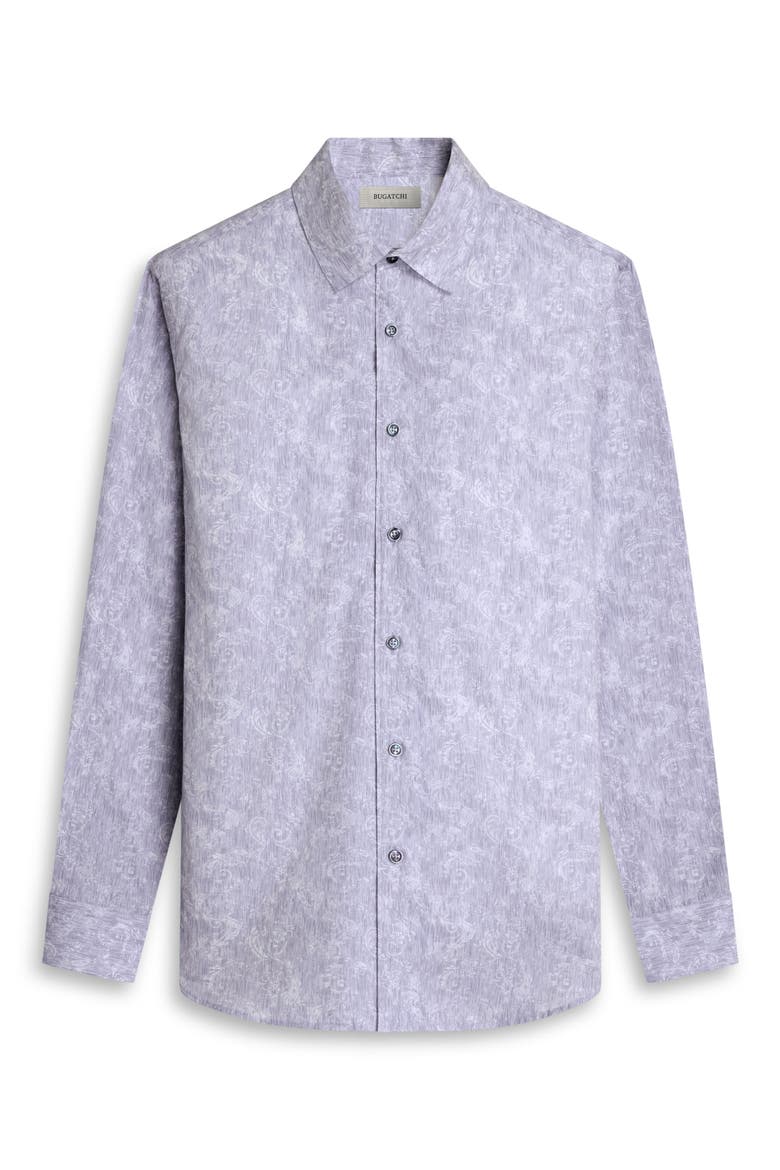 Alvin Paisley Cotton Shirt, Alternate, color, AIR BLUE